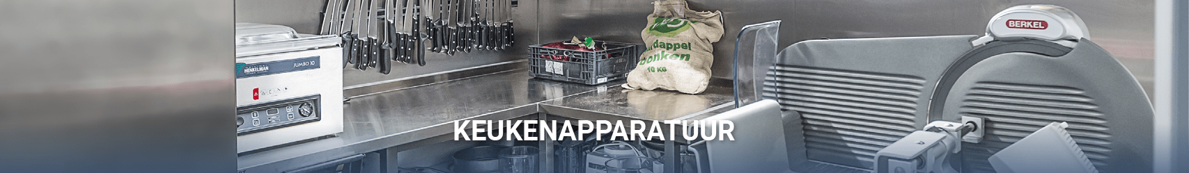 Visuals keukenapparatuur overzichtpagina